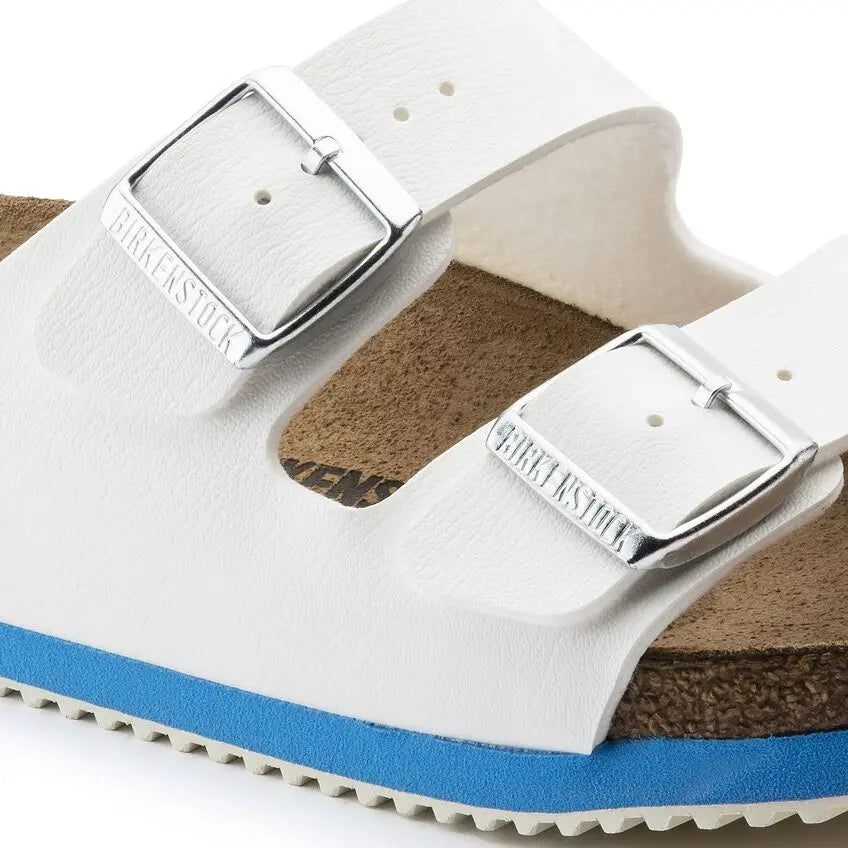 Birkenstock Arizona Super Grip footwear with textured straps and supportive footbed, designed for enhanced grip and comfort.