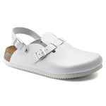 Birkenstock Kay SL soft footbed footwear showing the cushioned insole and supportive footbed design.