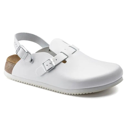 Birkenstock Kay SL soft footbed footwear showing the cushioned insole and supportive footbed design.