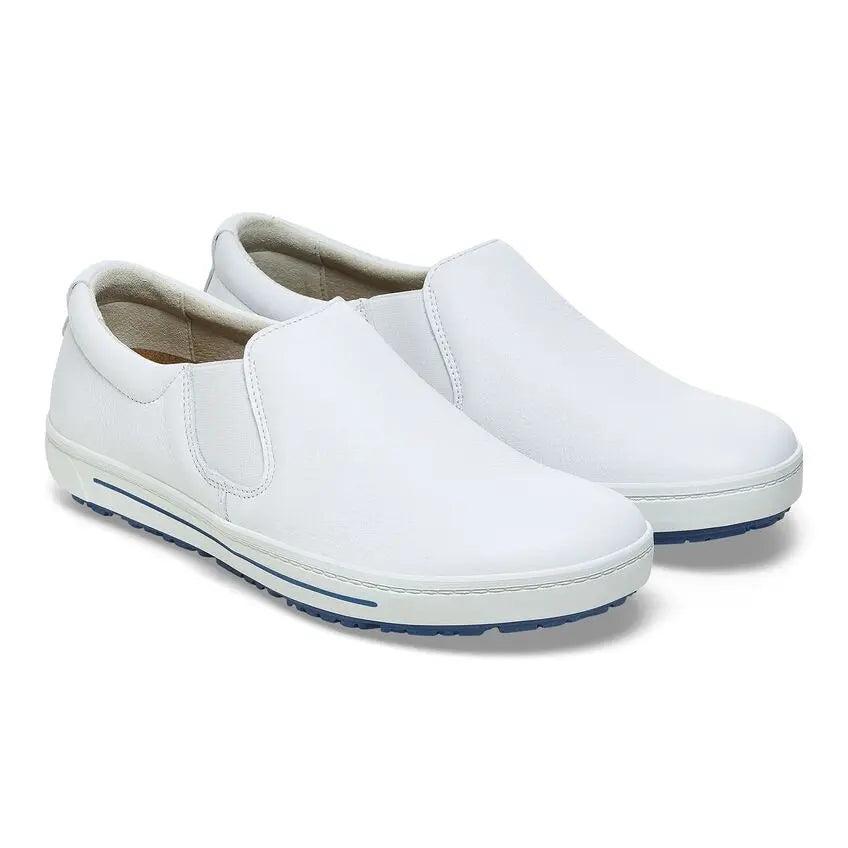 Birkenstock QO 400 footwear in black, featuring comfortable slip-on design with cushioned insole and supportive sole.