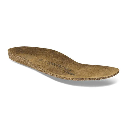 Birkenstock men's replacement footbed for QO and QS footwear, showing the contoured insole with supportive design.