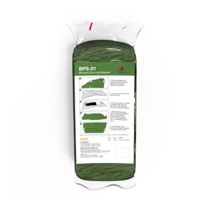 Blizzard Large Trauma Blanket 3-Layer Reflexcell – Green