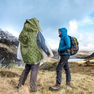 Blizzard Survival Jacket 3-Layer Reflexcell with Hood – Green