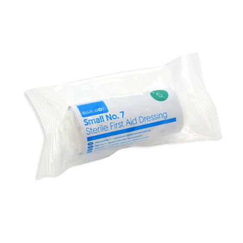 Blue Dot Small No7 Flow Wrapped Finger Dressing 2.5cm x 2.5cm (Each)
