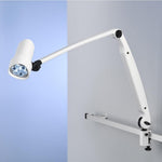 Brandon Medical Coolview CLED53FXWP wall-mounted examination light with adjustable arm and bright LED illumination.