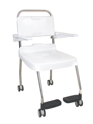 Easy Clean Commode / Shower Chair Bristol Maid
