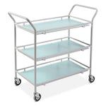 General Purpose Trolleys - General Purpose - 3 Laminate Shelves - Large