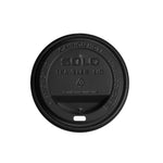 Parisian Black Traveler lid - 12-16oz per 100