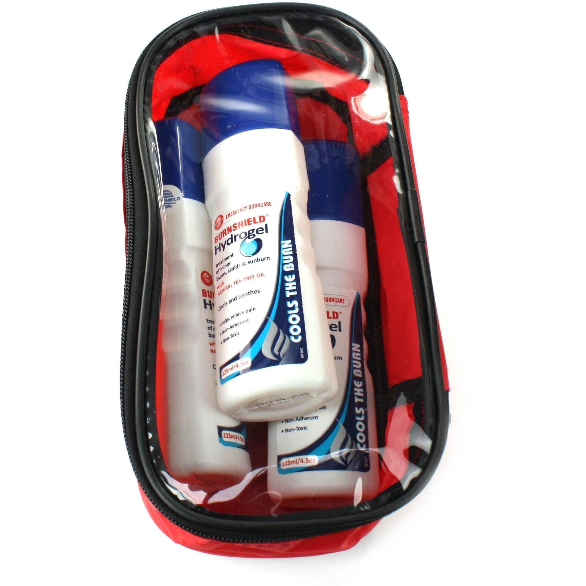 Burnshield Responder Kit in a Red Bag
