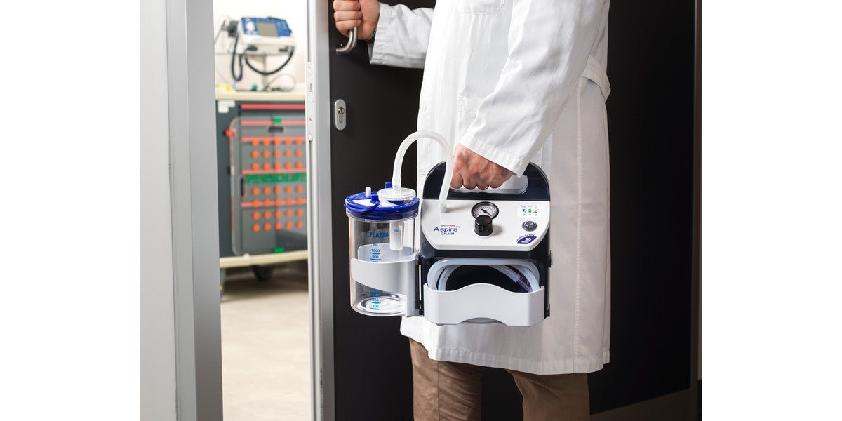 Flaem Aspira Go 30 Professional Battery Operated Portable Suction Unit (AR31P00) Carey Medical