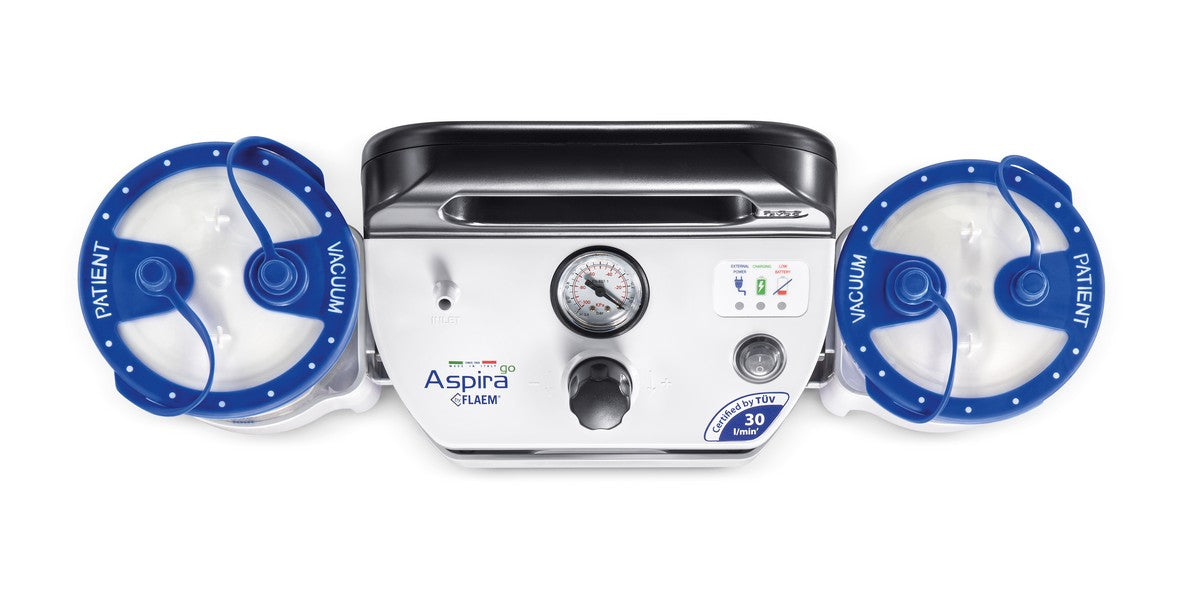 Flaem Aspira Go 30 Professional Battery Operated Portable Suction Unit (AR31P00) Carey Medical