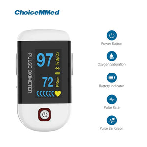 ChoiceMMed OxyWatch MD300C228 Bluetooth Fingertip Pulse Oximeter