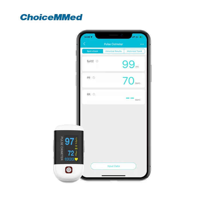 ChoiceMMed OxyWatch MD300C228 Bluetooth Fingertip Pulse Oximeter
