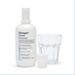 Clinisept+ dental mouthwash in a 400ml bottle with an integrated cup, designed for home oral hygiene use