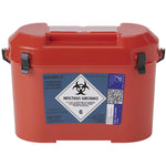 Small DANIELS® Community Nursing Container with lid, designed for safe, portable storage of nursing supplies.