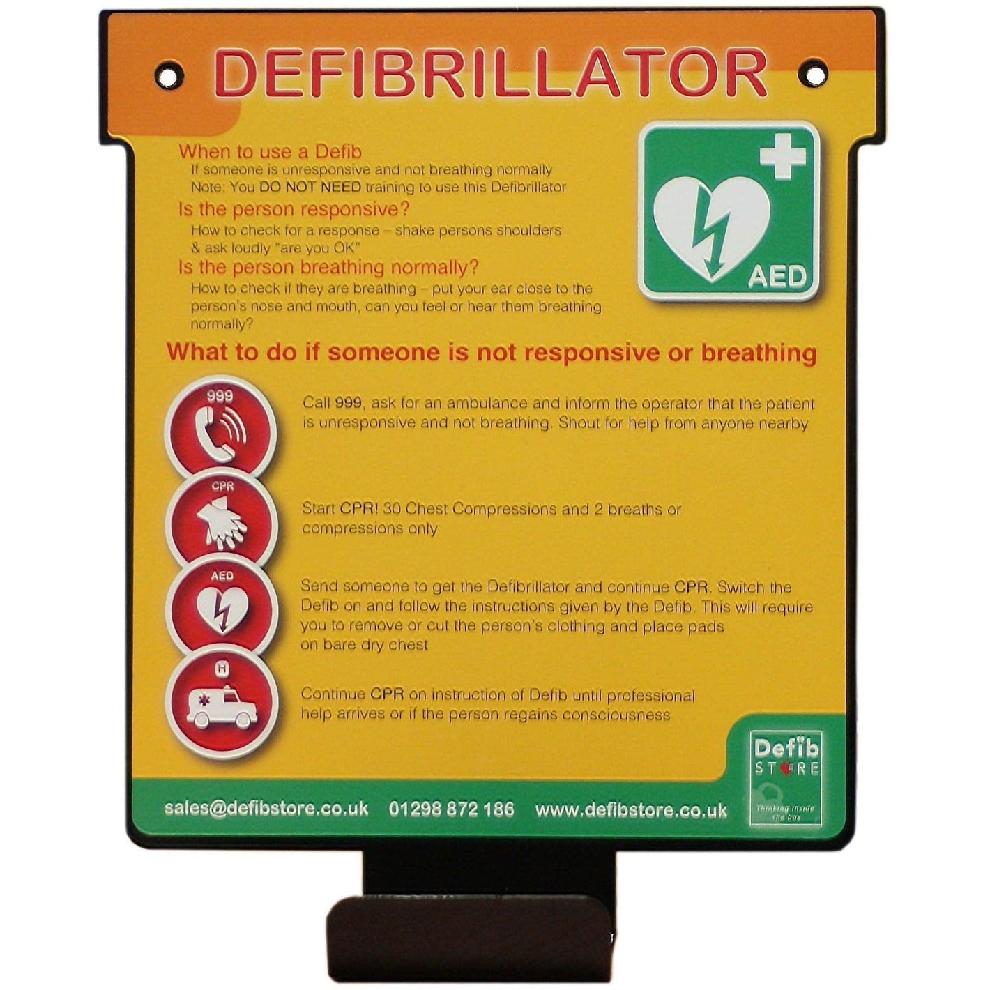 AED Universal Indoor Wall Hanger