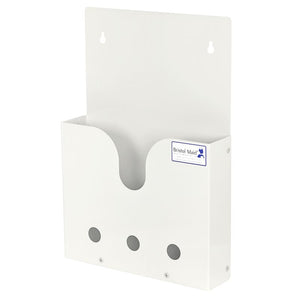 Bristol Maid A4 wall mounted open front document holder