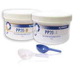 Podopro PP20 moulding silicone by DLT in a 500g container, showcasing the smooth, flexible silicone material for professional use.
