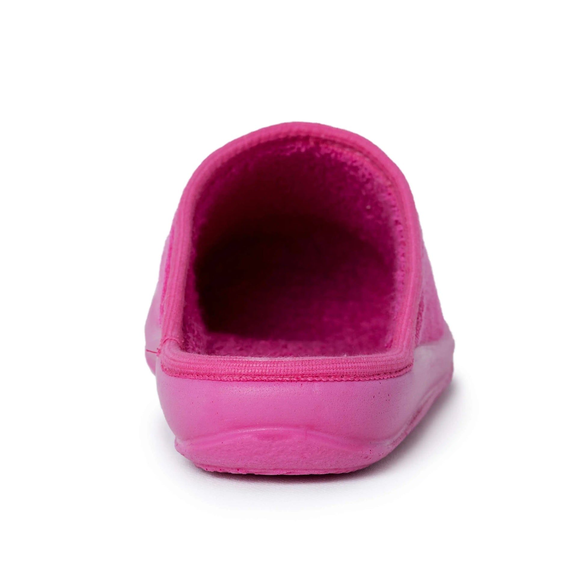 Dr Luigi medical slippers in lilac polyurethane, showing a close-up of the footwear with a soft, cushioned design and slip-on style.
