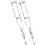 Drive Medical aluminium underarm crutches adult pair