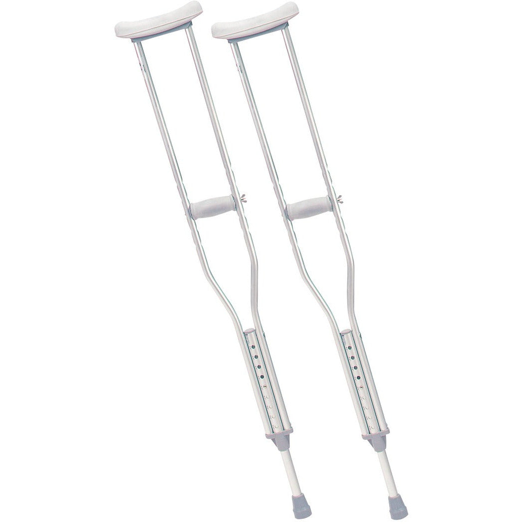 Drive Medical aluminium underarm crutches adult pair