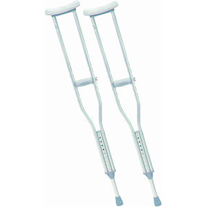 Drive Medical aluminium underarm crutches youth pair