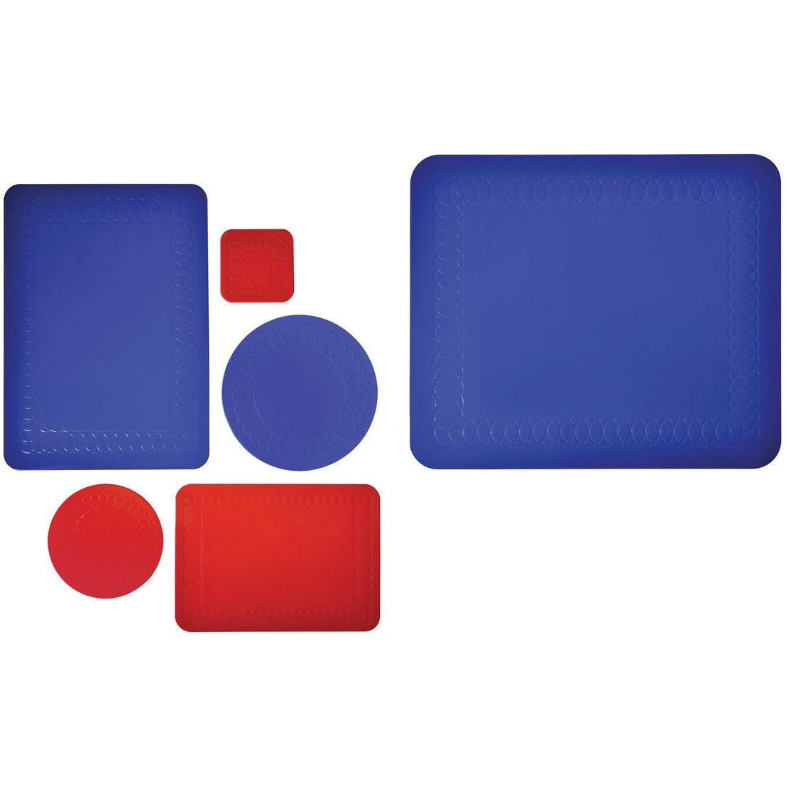 Anti-Slip Coaster - Blue 14cm x 14cm
