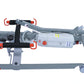 Drive Medical Samsoft 150 compact electric folding hoist with control panel and sturdy frame for safe patient lifting.