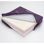 Memaflex Cushion Statseat (43x43x10cm) with Mulberry Cover