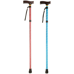 Drive Medical folding walking cane with strap