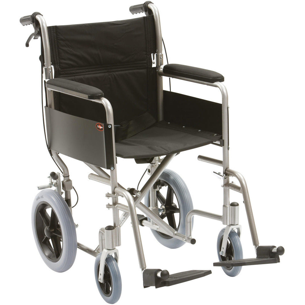 Drive Medical lightweight aluminium transit wheelchair