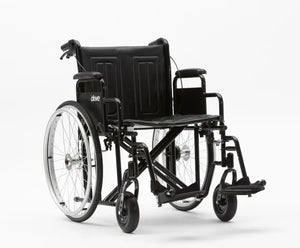 Drive Medical Sentra wheelchair 24in black