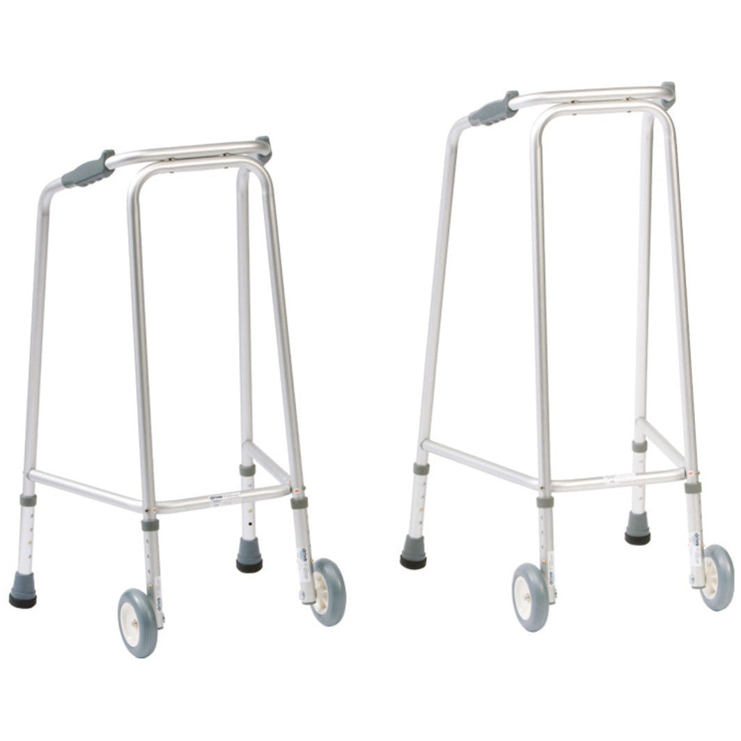 Drive Medical ultra narrow wheeled walking frame large
