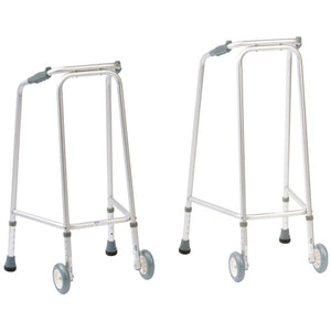 Drive Medical ultra narrow wheeled walking frame large