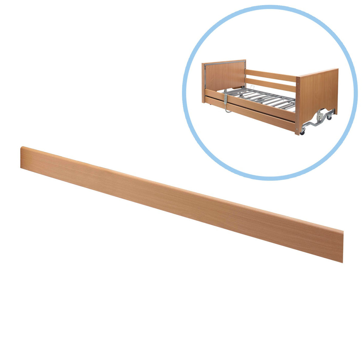 Drive Medical wooden side rail for Casa bed