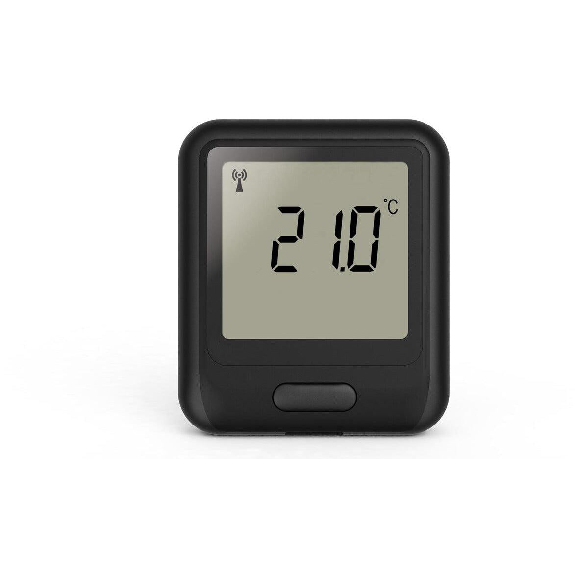 EasyLog 21CFR-compatible WiFi temperature data logger with digital display and wireless data transmission.