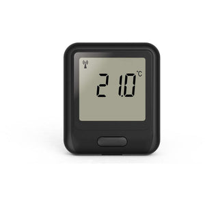 EasyLog 21CFR-compatible WiFi temperature data logger with digital display and wireless data transmission.