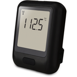 EasyLog 21CFR-compatible WiFi thermocouple temperature probe data logger with display and connection ports.