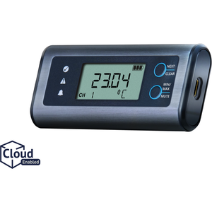 High Accuracy Temperature USB Data Logger, no software required, multi-platform
