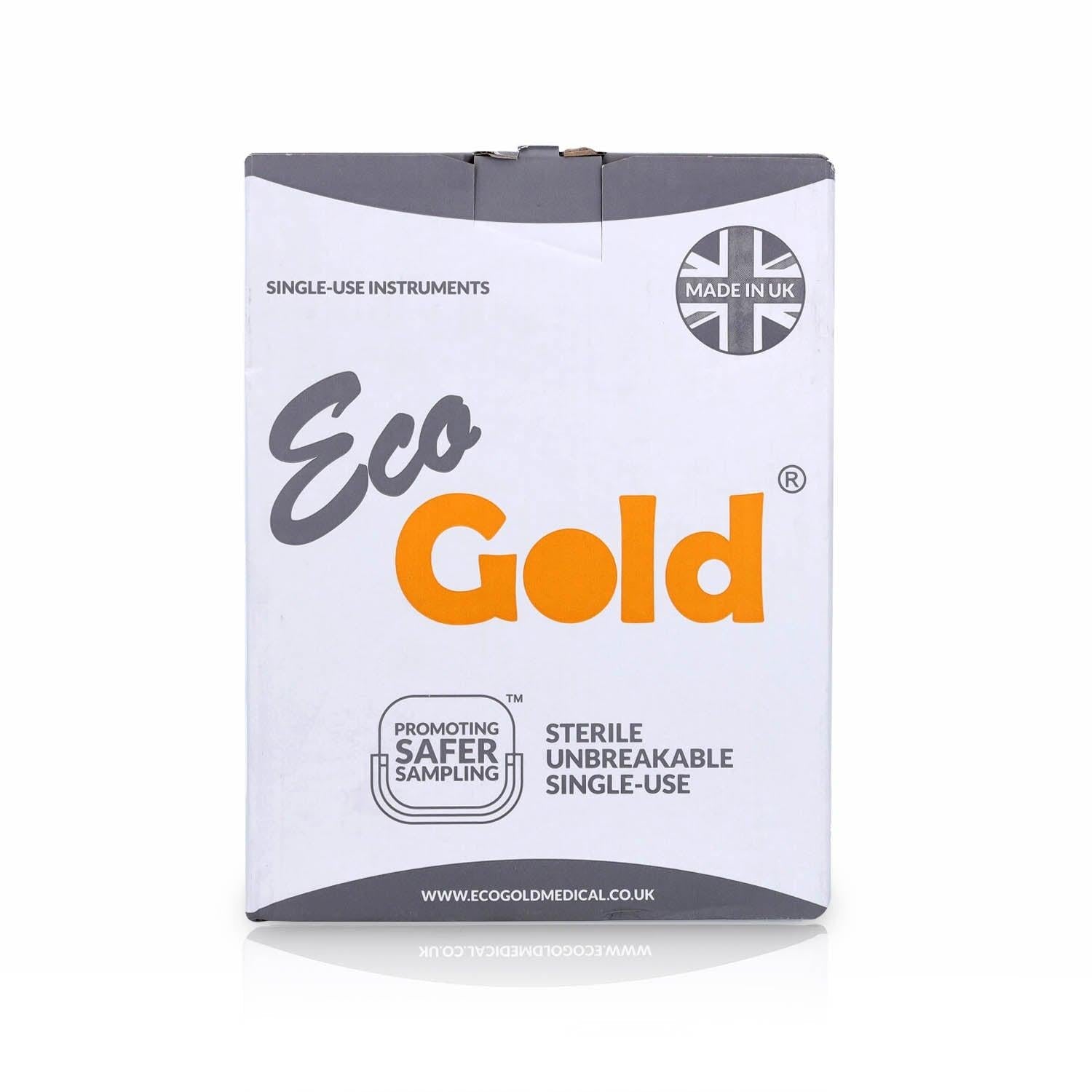 EcoGold Speculum Medium Long (Sterile) With Lock - Brown - Pack of 25
