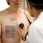 Eko CORE 500™ Digital Stethoscope with black tubing and chest piece, designed for clear auscultation and digital sound amplification.