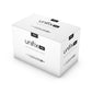 Set of 100 Exchange Supplies 2mL Unifix reduced dead space syringes, medical injection devices with clear measurement markings.