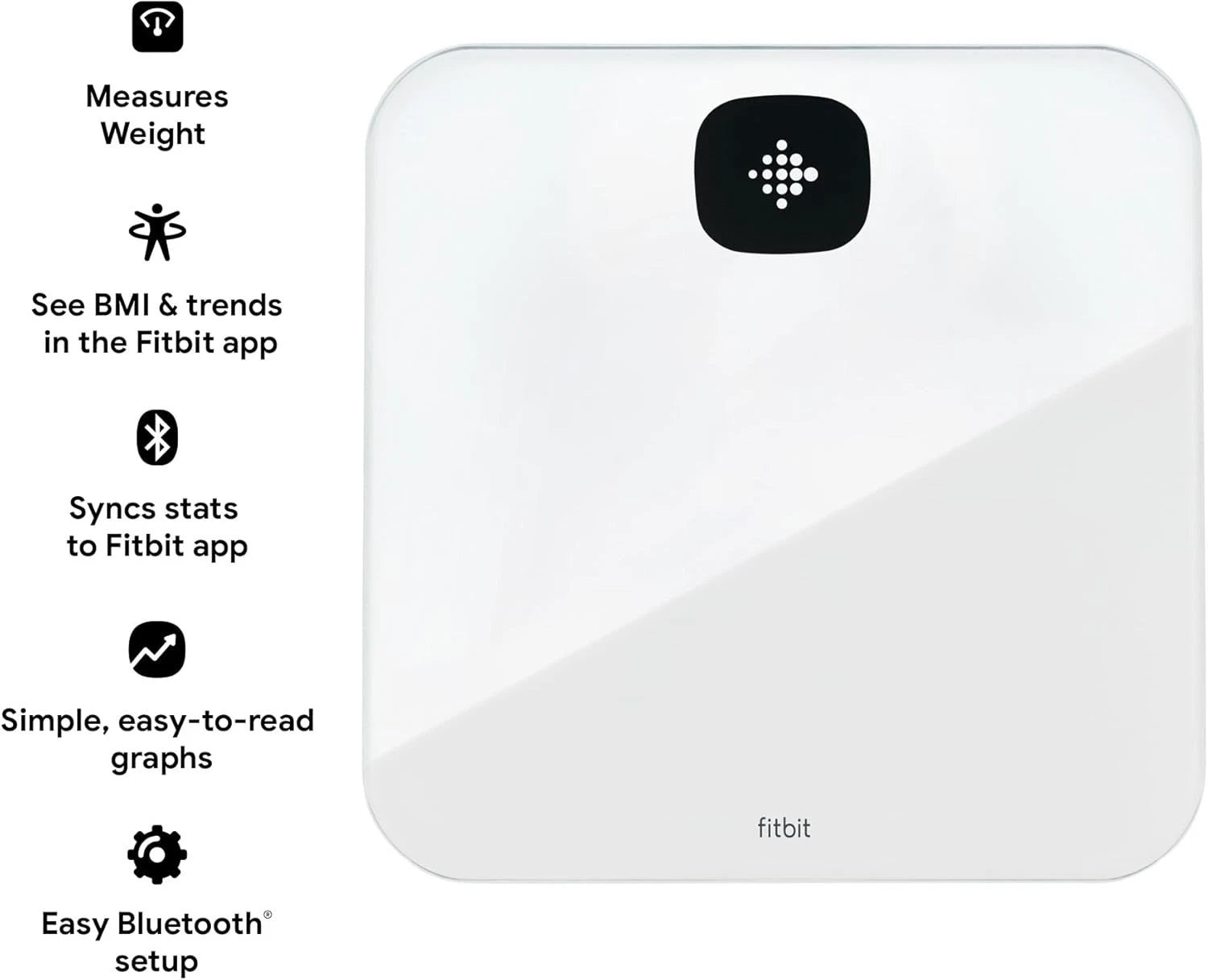 Fitbit Aria Air | Smart Scales - Black Fitbit