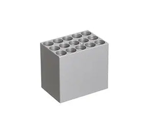 GBO 15x12/13mm industrial tube block for machinery, showing metallic construction with multiple tube openings.