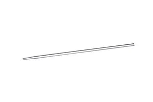 GBO 2 mL aspirating pipette without plug or graduations, laboratory laboratory equipment, clear glass with slender tip