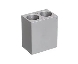 GBO 50 mL centrifuge tubes, 2-pack, clear laboratory sample storage containers with screw caps for lab experiments