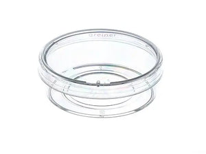 GBO CellView 35mm PS Cell Culture Dish for laboratory use with clear plastic dish and lid for cell growth experiments