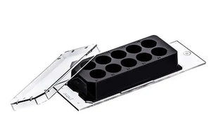 GBO CellView polystyrene cell culture slide with 75x25 mm size, suitable for laboratory microscopy and cell growing experiments