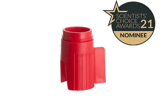 GBO EasyStrainer small diameter sterile cell strainer with 20 µm pore size, single-use and designed for laboratory sample filtration.
