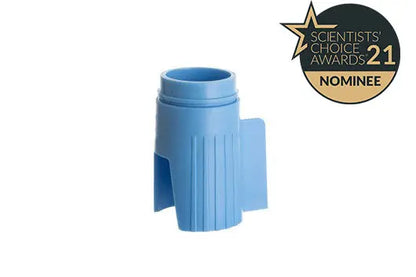 Sterile GBO EasyStrainer Cell Strainer, 70 µm small diameter, single-use, designed for cell filtration and laboratory sample preparation.